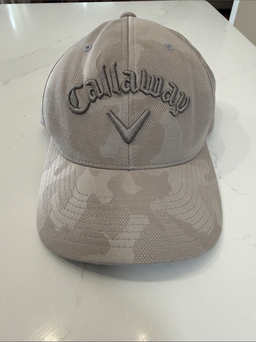 Callaway Neutral Camo Embroidered Golf Snapback